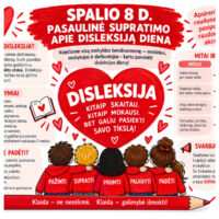 Ar žinote, kas yra disleksija?